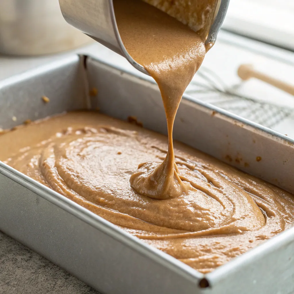 recipe Instructions : Pour into Pan