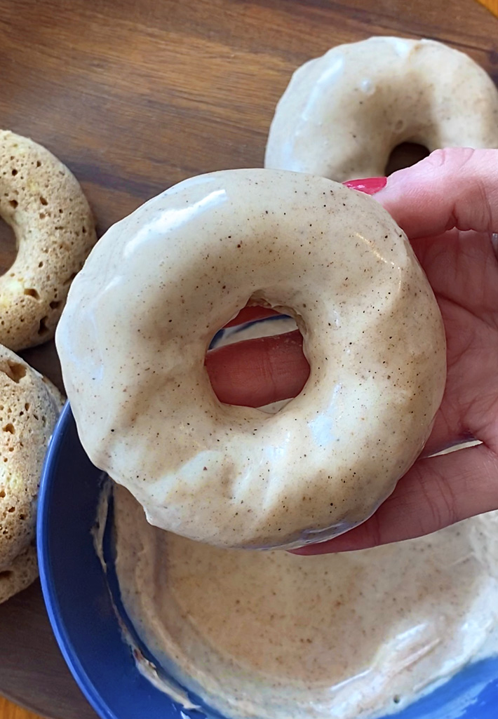 Banana Bread Donuts