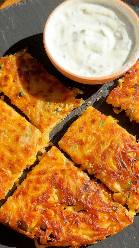 Potato Corn Pancakes